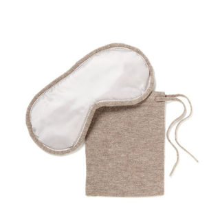 100% Pure Cashmere Eye Mask and Pouch