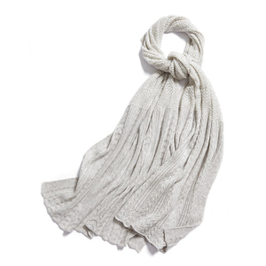 Hollow Out Knitted Cashmere Scarf