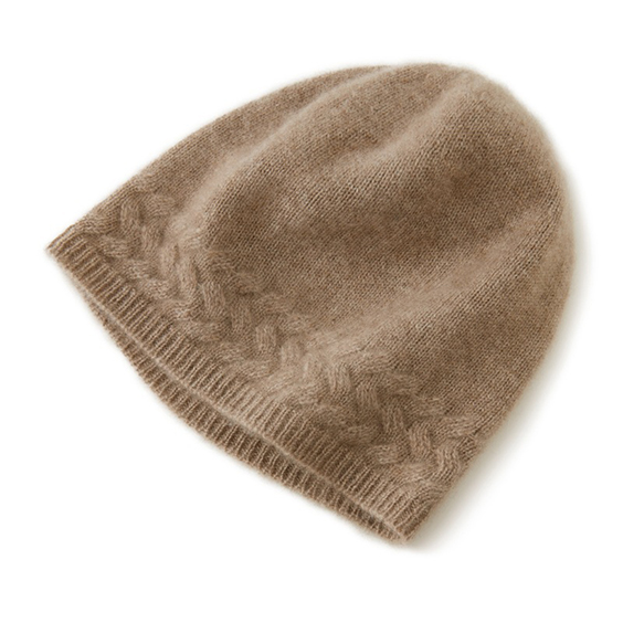 naisten klassikko Cable Knit kashmirpipo talveksi