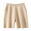 ໂສ້ງຂາສັ້ນແມ່ຍິງຖັກ Cashmere ໃນລະດູຮ້ອນ