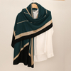 Long Cashmere Fascia cum Aurum Thread - Oversized hiems Shawl