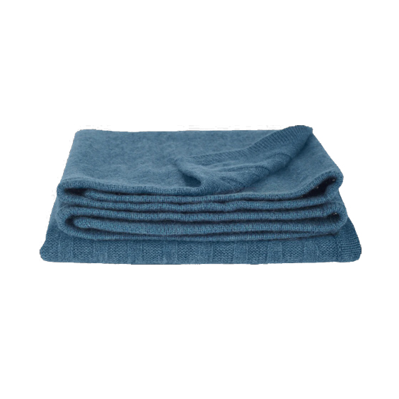 Kablo &Ouml;rg&uuml; Bebek Kaşmir Battaniyesi