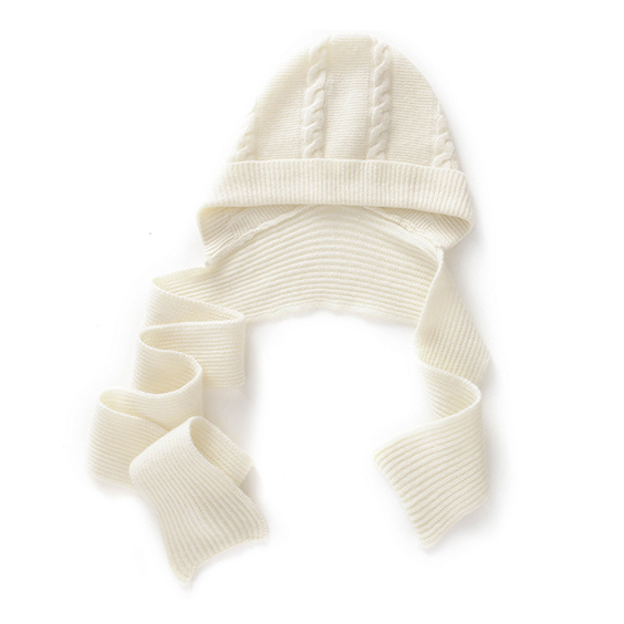 Versatile Womens cable knit cashmere beanie hiems