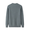 Cashmere-genser med rund hals for menn