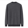 Klassiker Jacquard Crewneck -Pullover für Männer