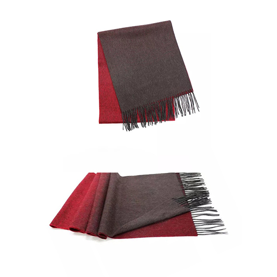 Jacquard ត្បាញជម្រាល Cashmere Shawl
