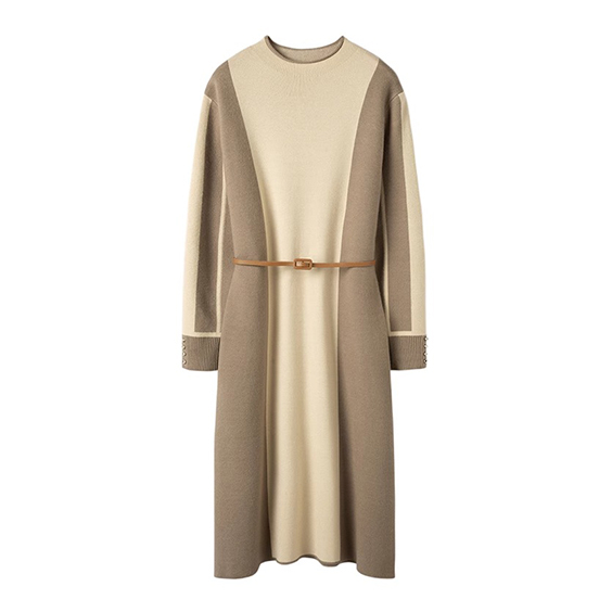 Robe de pull de Cacheme Cashmere Luxury Mongolie Magloin pour l'automne