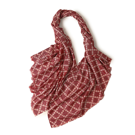 កន្សែងរោមចៀមធំរបស់ស្ត្រី កន្សែងរុំសក់ជាមួយខ្សែស្រឡាយប្រាក់