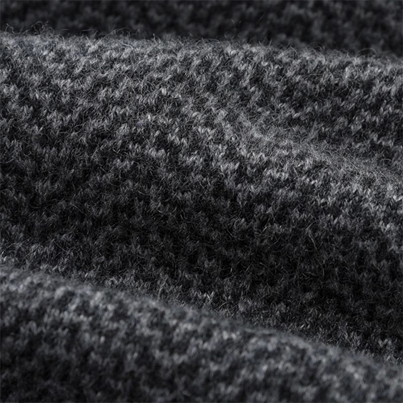 Klassiker Jacquard Crewneck -Pullover für Männer