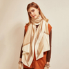 Long Cashmere Fascia cum Aurum Thread - Oversized hiems Shawl