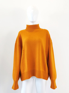 Women High Neck Cashmere Sweater