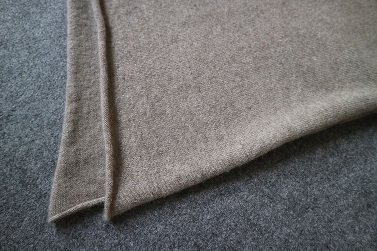 Classic Solid Color Wool Poncho