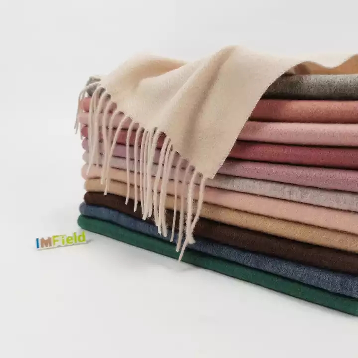 100% Cashmere Solid Color Shawl 