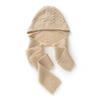 Versatile Womens cable knit cashmere beanie hiems