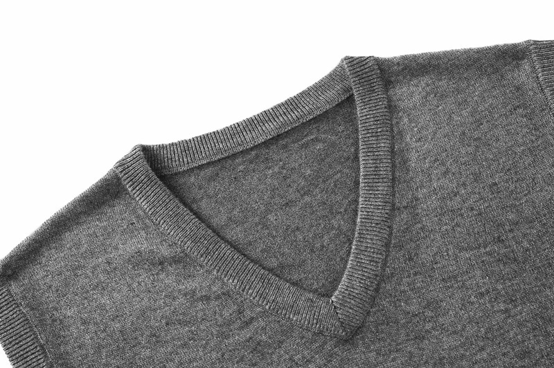 Men Cashmere Vest Sweater