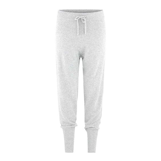 Pantalon tricoté en cachemire pur de haute qualité de haute qualité 