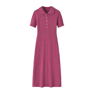 Dames Kortmou Polo Cashmere Jumper -rokke