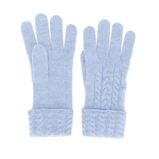Women Cable Knit Cashmere Gloves