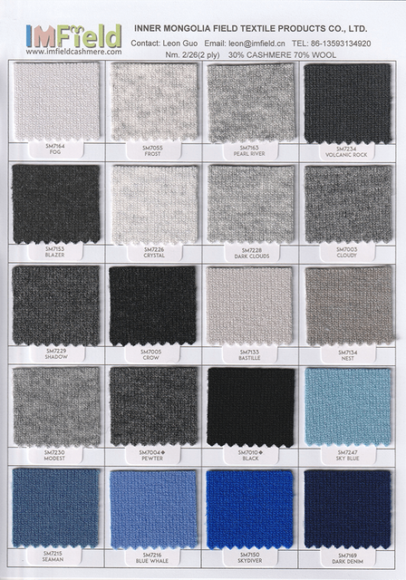 Lựa chọn chất liệu v&agrave; m&agrave;u sắc của sản phẩm cashmere