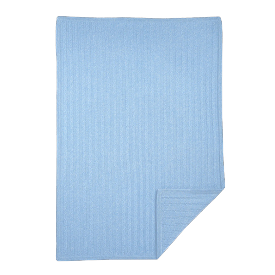 Kablo &Ouml;rg&uuml; Bebek Kaşmir Battaniyesi