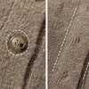 Cardigan en cachemire &agrave; col en V pour femmes, coupe ample, personnalis&eacute;, pull tricot&eacute; en pur cachemire de mongolie int&eacute;rieure, OEM d'usine