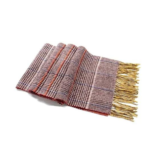  Scarf Cashmere Striped Dúbailte