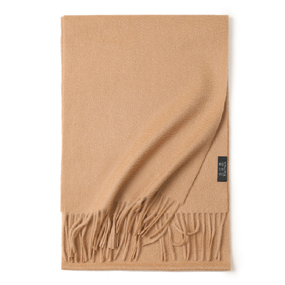 தனிப்பயன் லோகோ காஷ்மீர் விளிம்பு தாவணி