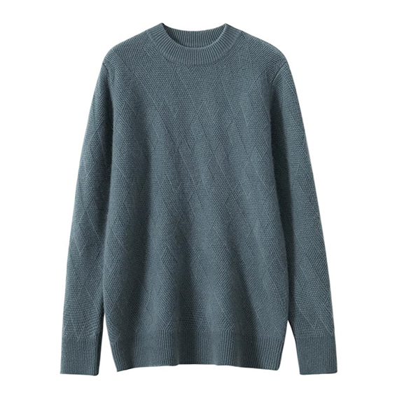 sweater kasmir crewneck pria terbaik 