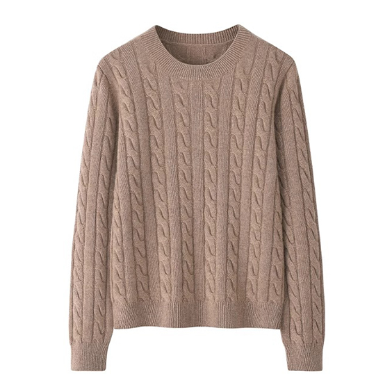 Cable သည် Satchmere Sweater Ladies