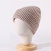 ሊበጅ የሚችል ትንፋሽ cashmere chunky beanie ከአርማ ጋር