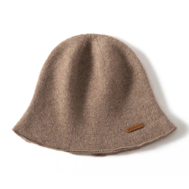 Beanie Cashmere 100% gan uaim le dearadh íostach