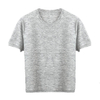 የተከረከመ አጭር እጅጌ cashmere ሱፍ ሹራብ ከፍተኛ ሴቶች