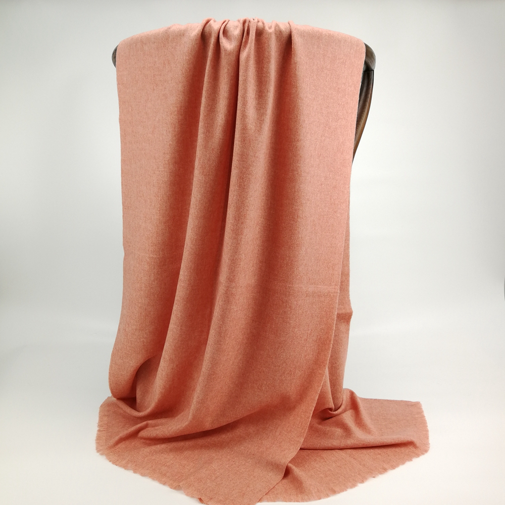 Cashmere Solid Color Shawls, Heather Pink